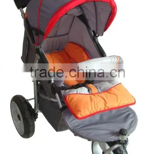 #4012 One Hand Folding Baby Jogger Big Wheel Stroller With Travel System thumbnail-1