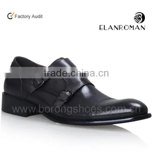 Fashion New Arrived Leather Dress Shoes Men Monk Shoes Factory Quality Choice thumbnail-1