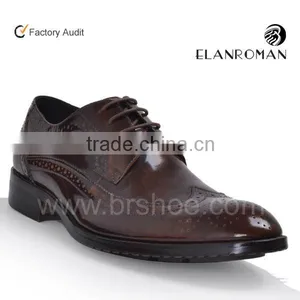 New Model Men Perforated Leather Shoes With Custom Logo Quality Choice thumbnail-1