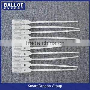 SE-SLP0020 White Ballot Box Seals, Box Plastic Packing Seal thumbnail-1