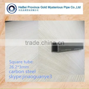 26.2*3mm Seamless Square Pipe/Tube Square Shap Stock thumbnail-2