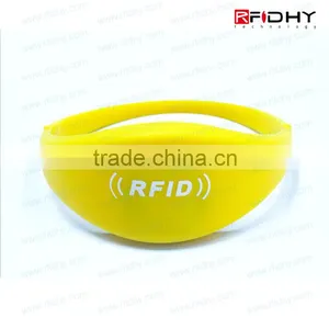 Order Printed Silicone Wristbands RFID for Fitness/gym thumbnail-2