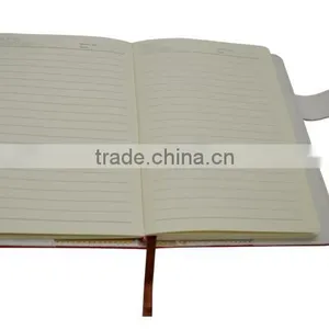 Custom High Quality School Eco Leather Notebook Agenda Journal Planner thumbnail-2