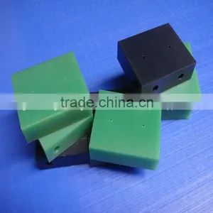 High Quanlity Black Cnc Precision Machining HDPE Plastic Block Uhmwpe Parts thumbnail-2