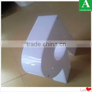 White PMMA Stick Letter Box thumbnail-6