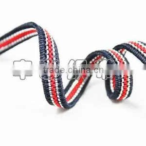 Polyester Flat Stripe Elastic Webbing thumbnail-1