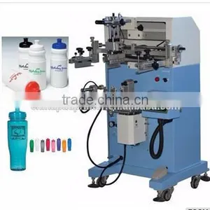 Bottle Flat/cylinder Screen Printing Machine LC-PA-400E for Bracelet, Paper Cup, Plastc Bottle Machihne Made in China thumbnail-4
