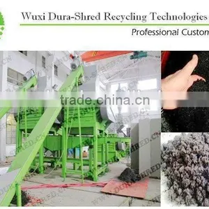 Double Shaft Shredder Machine for Rubber Chips thumbnail-1