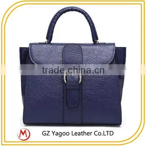 2016 Latest Cheap Lack Lady Leather Handbag for Women From Guangzhou Bag Factory thumbnail-1