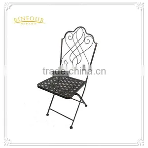 High Quatlity Elegant Modern Designer Metal Dining Chair thumbnail-1