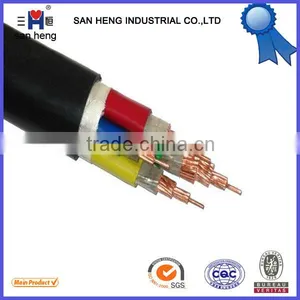 600/1000 PVC Insulated Sheathed, Stell Tape Armoured LV Underground Steel Wire Armored Swa Power Cable thumbnail-1