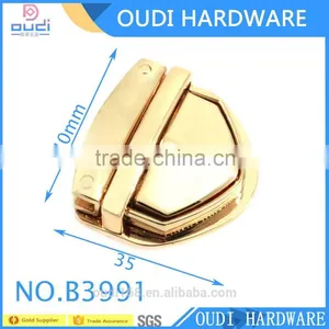 Zinc Alloy Bag Push Lock New Coming Fashion Bag Lock For Women Handbag Accessories thumbnail-2