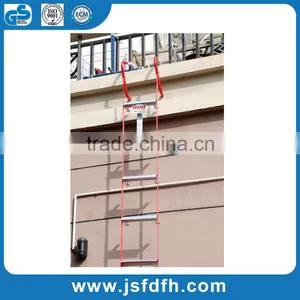 Two Story Rescue Ladder 14 Foot Long Fire Escape Ladder For Emergency Rescue thumbnail-1