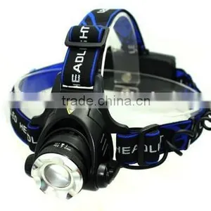 XML-T6 Zoomalbe Led Headlamp Aluminum LED Headlamp thumbnail-2
