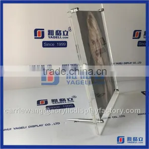 China Factory Hot Sale 8x10 Clear Acrylic Frames / Acrylic Maganetic Photo Frame thumbnail-3
