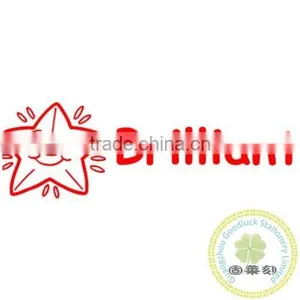 Lovely Design Teacher Stamps/Teacher Cartoon Rubber Stamps thumbnail-1