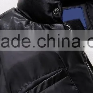 Mens Fashion pu Leather Jacket Best Selling Products in Korea thumbnail-4