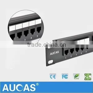 Rj45 25 Ports Voice Patch Panel Rj45 Keystone and Network Patch Panel thumbnail-2