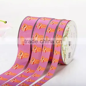 Cartoon Printed Grosgrain Ribbon thumbnail-3