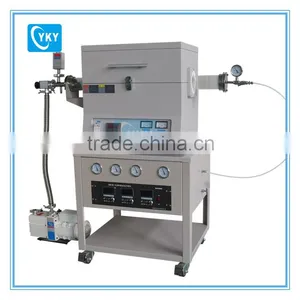 PID Control Lab Chemical Vapor Deposition Process 1200C Cvd Tube Furnace thumbnail-1