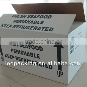 Waxed Corrugated Box For Seafood thumbnail-1