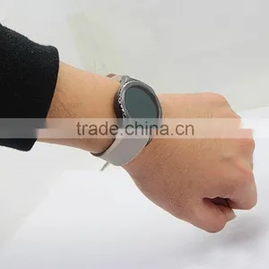 Khaki Smart Watch Bracelet Silicon Watch Band /Silicon Strap Wristband For SAMSUNG GEAR S R750 thumbnail-6