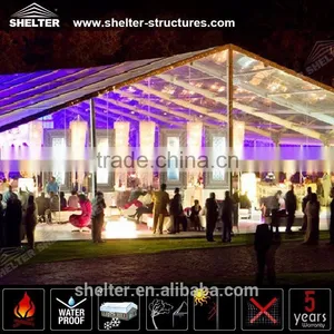 30x20m Customized Permanent Clear Span Patio Tents for Party Event thumbnail-2