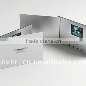 Newest Christmas Promotion Items Lcd Player Video Brochure Promotion Video Booklet Design for Advertising&promotional Gifts thumbnail-1