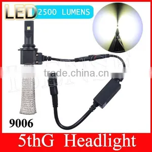 2015 5th Gen All in One h4 9006 9005 Car Led Headlight Without Fan Led Head Lamp thumbnail-1