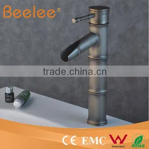 Bathroom Wash-hand Single Handle Oil Bronze Faucet thumbnail-1