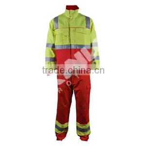 FR High Visibility Waterproof Suits With Reflective Tape thumbnail-1