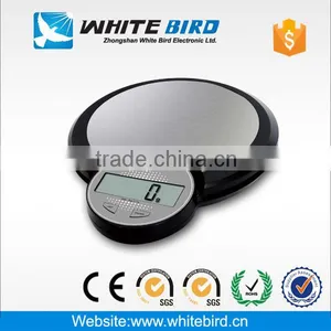 KS-100 Stainless Steel Platform Electronic Digital Food Kitchen Scale 3kg thumbnail-2