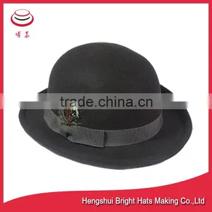 Gentalman Wool Felt Bowler Hat thumbnail-3