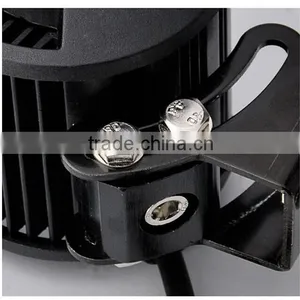 4" 18w 6 C Ree LED SUV Off-road Boat Headlight Spot Driving Fog Light Led Work Light Bar + Mounting Bracket thumbnail-4