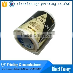 OEM Printing Shampoo Logo Labels,ecofriendly Roll Vinyl Sticker thumbnail-3