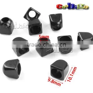 13/64"(5mm)Hole Bell Stopper Plastic Cord Ends For Sportwear Rope Accessories #FLS161-B thumbnail-1