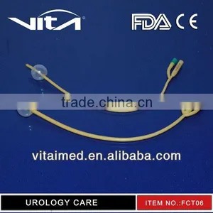 Silicone Coated Latex Foley Catheter thumbnail-1