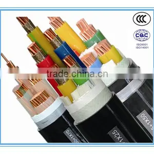 High Voltage XLPE Insulated Fire Resistant Aluminum Alloy Electrical/ Power Cable With STA/ SWA Armor Copper Tape Screen thumbnail-2