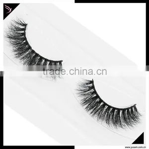 Hot Top Quality Customized Packaging 3D Real Mink Fur False Eyelash thumbnail-1