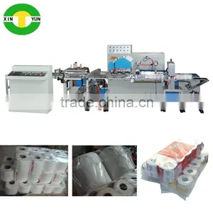 Full Automatic Multi Pack Roll Toilet Tissue Packing Machine Equipment thumbnail-1