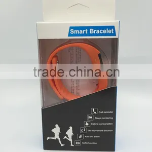2015 Hot Seller Heart Rate And Calorie Recording Long Time Standby DT-S014 Sport Pedometer Bracelet thumbnail-2
