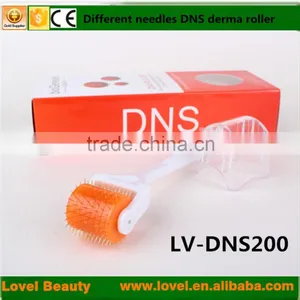Wholesale DNS 75 200 Needles BioGenesis Eye Roller Titanium Alloy Derma Roller for Mouth and Nose Area Microneeding Roller Quality Choice thumbnail-1