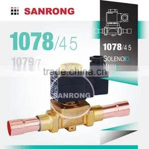 1078/4 1078/5 1079/7 Low Price 220vac Refrigerator Solenoid Valve With 1/2ODF 5/8ODF 7/8ODF Solder thumbnail-1