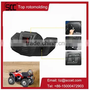 60L Plastic ATV Cargo Box, Roto Moulded ATV Rear Storage Box for ATVs thumbnail-6