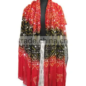Exclusive Navratri Dandiya Special Dupatta Stole Wholesale Lot thumbnail-1