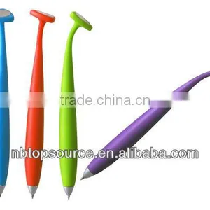 Colorful Silicone Magnet Promotional Gift Ballpen thumbnail-1