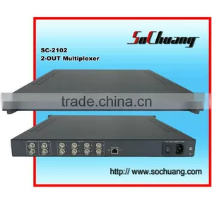 SC-2102 2-out Multiplexer (8asi In, 2 Separate Asi Out) thumbnail-1