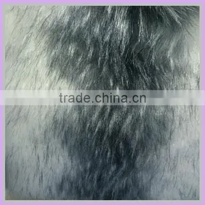 100% Acrylic High Pile 90 mm Faux Fur Fabric Flame Retardent Rabbit Fur Fabric Forlady Fashion Garment thumbnail-3