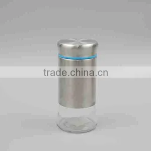125ml Salt & Pepper Glass Bottle With Stainless Steel Coating thumbnail-1