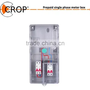 Outdoor Transparent Plastic Electrical Meter Box thumbnail-1
